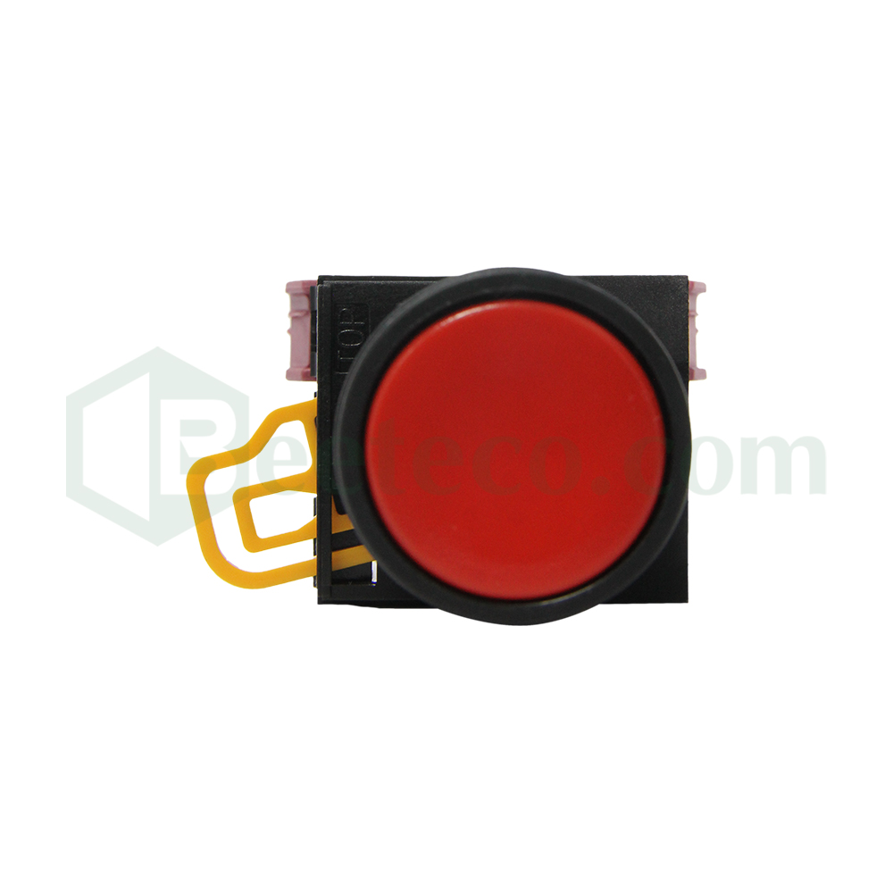 YW1B-A1E: Nút nhấn Idec phi 22, không đèn, loại nhấn giữ