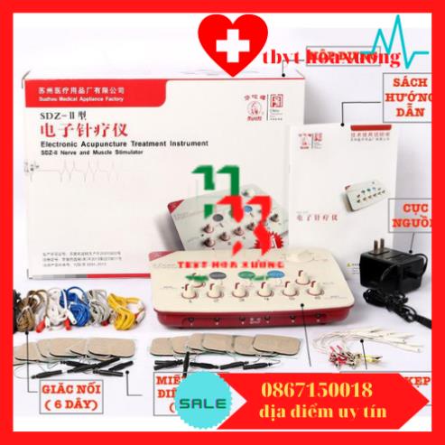 [Hàng Cao Cấp] Máy Điện Châm, Châm Cứu Hoa Đà HWATO SDZ II