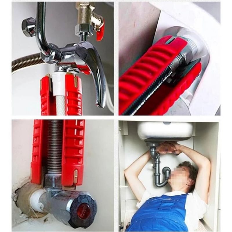 Cờ lê đa năng vặn dây cấp nước, Dụng cụ tháo lắp vòi nước