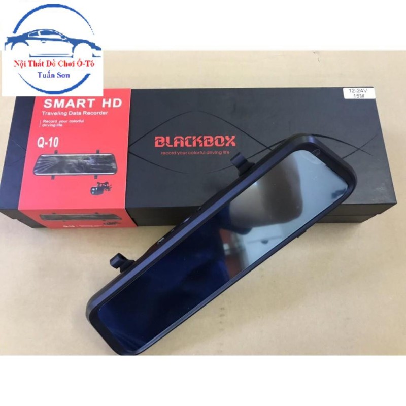 CAMERA HÀNH TRÌNH BlackBox Q10 KẸP GƯƠNG 12-24V