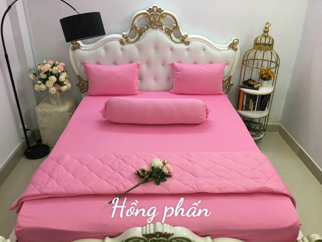Ga/drap thun lạnh trơn 1 màu Hàn Quốc đủ size (co giãn 4 chiều )