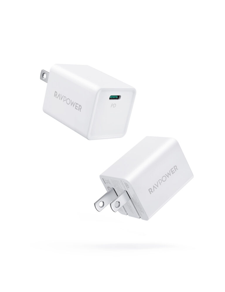 Củ sạc nhanh RAVPower 30w - 1 cổng type C (GaN) RP-PC157 [BH 12T]