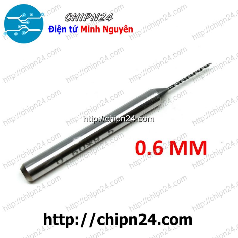 Mũi khoan mạch in cnc hợp kim 0.6mm