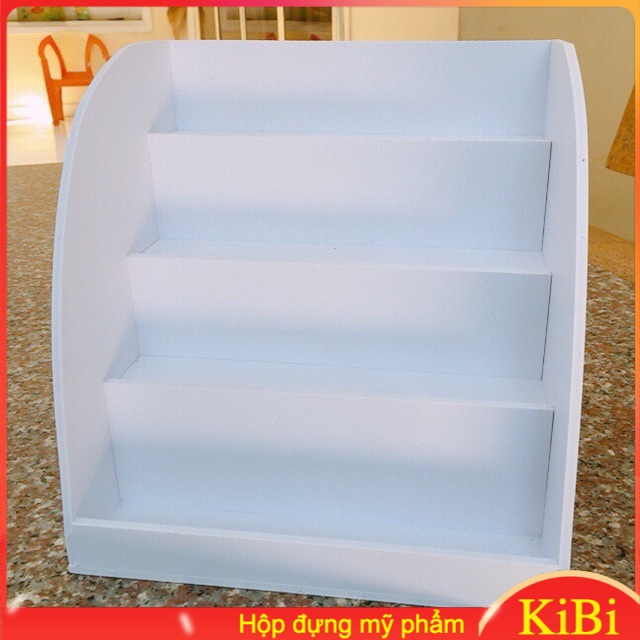 Kệ đựng nước hoa mini màu trắng gọn gàng