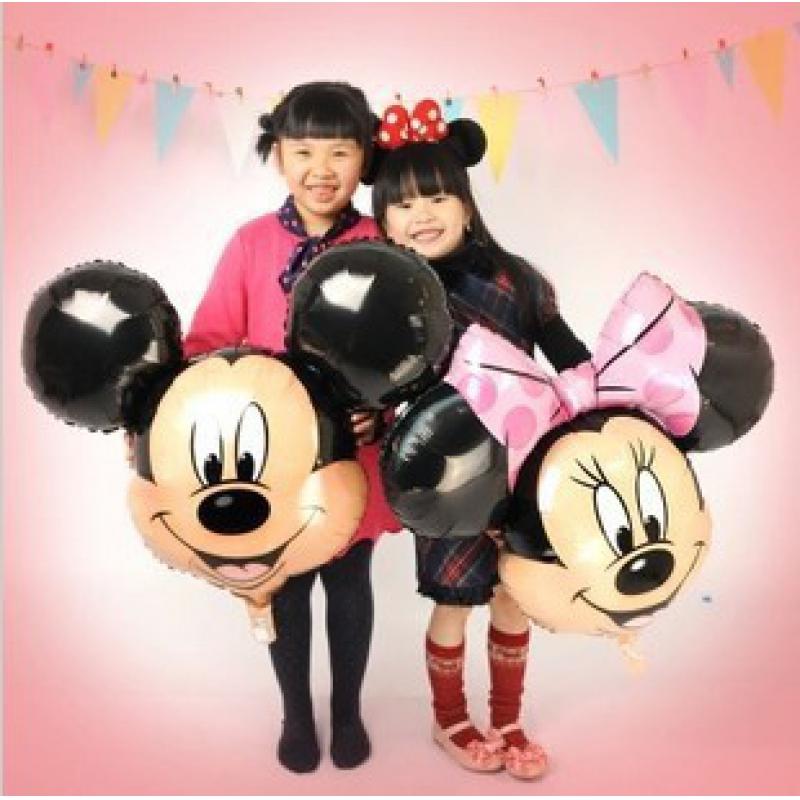 Bóng kiếng hình chuột Mickey size 80cm