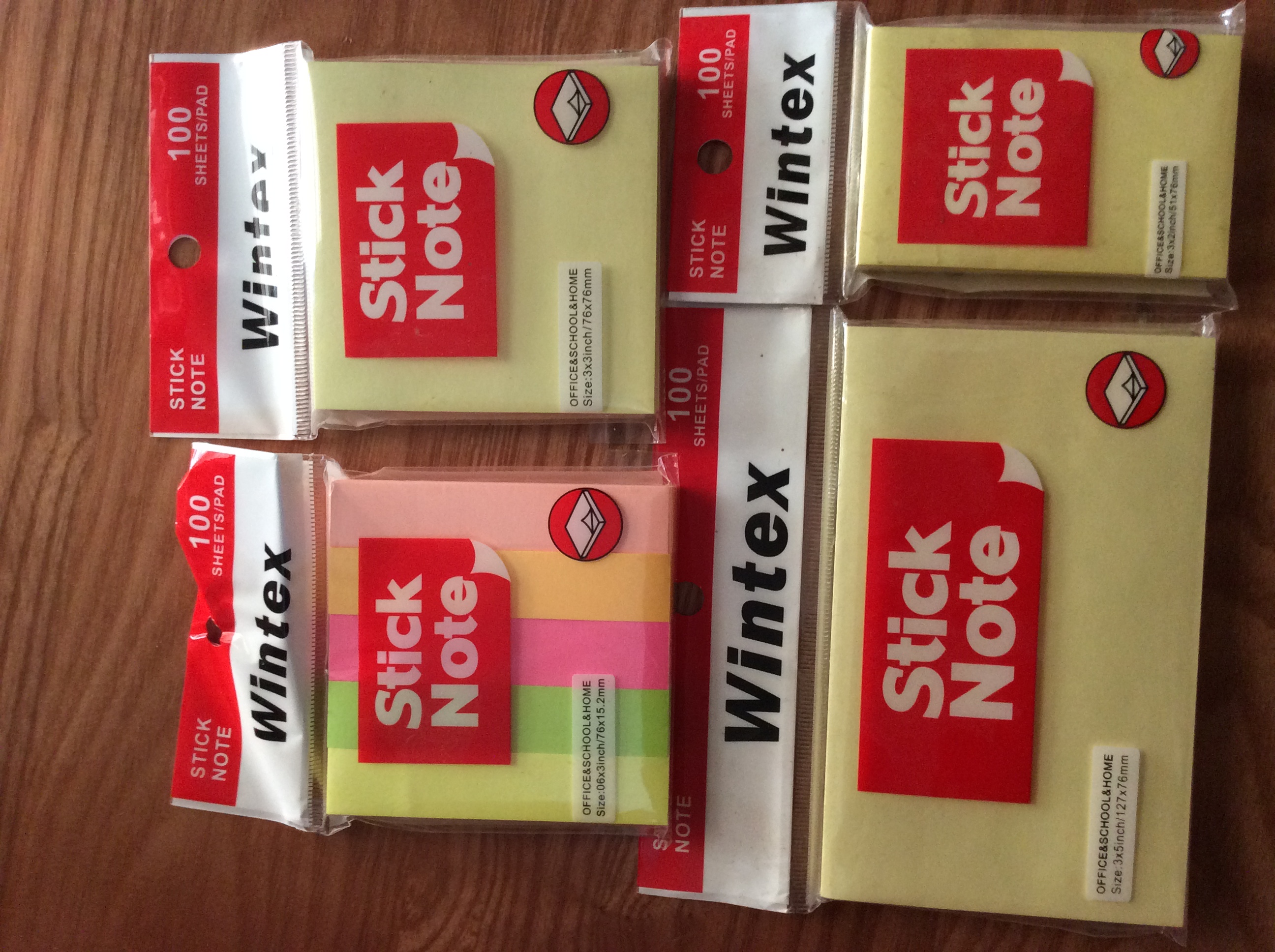 Giấy note,giấy nhớ,giấy ghi chú size To 3x5inch (12,7x7,6cm )