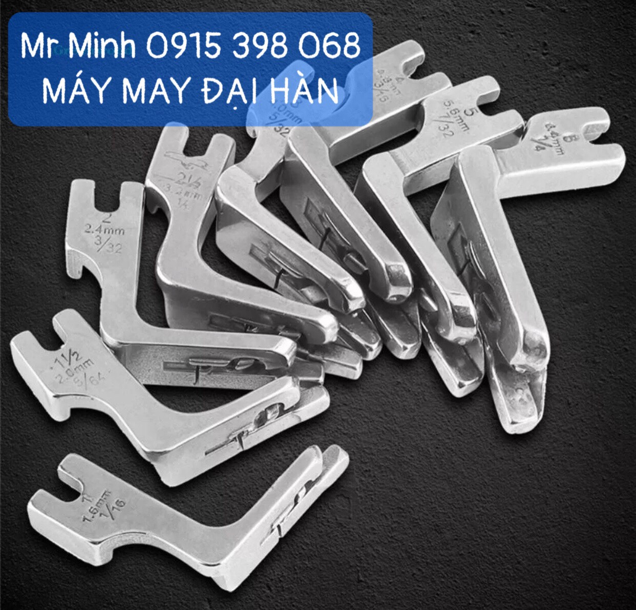 Chân vịt cuốn biên máy may công nghiệp