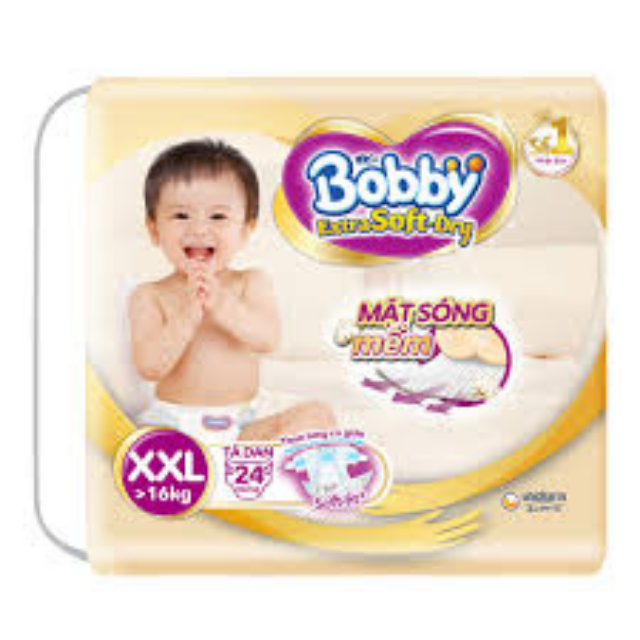 [HCM][SALE XẢ KHO]Tã Dán Cao Cấp Bobby Extra Soft Dry Cho Bé Sơ XS48(DATE Cuối 2022 đến 2023)