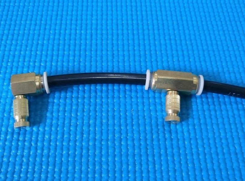 5 béc phun sương làm mát (béc số 1, số 2, số 3)