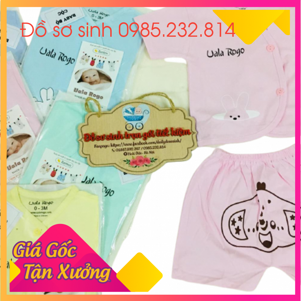 Bộ cộc hè Uara Rogo chất cotton đẹp cho bé