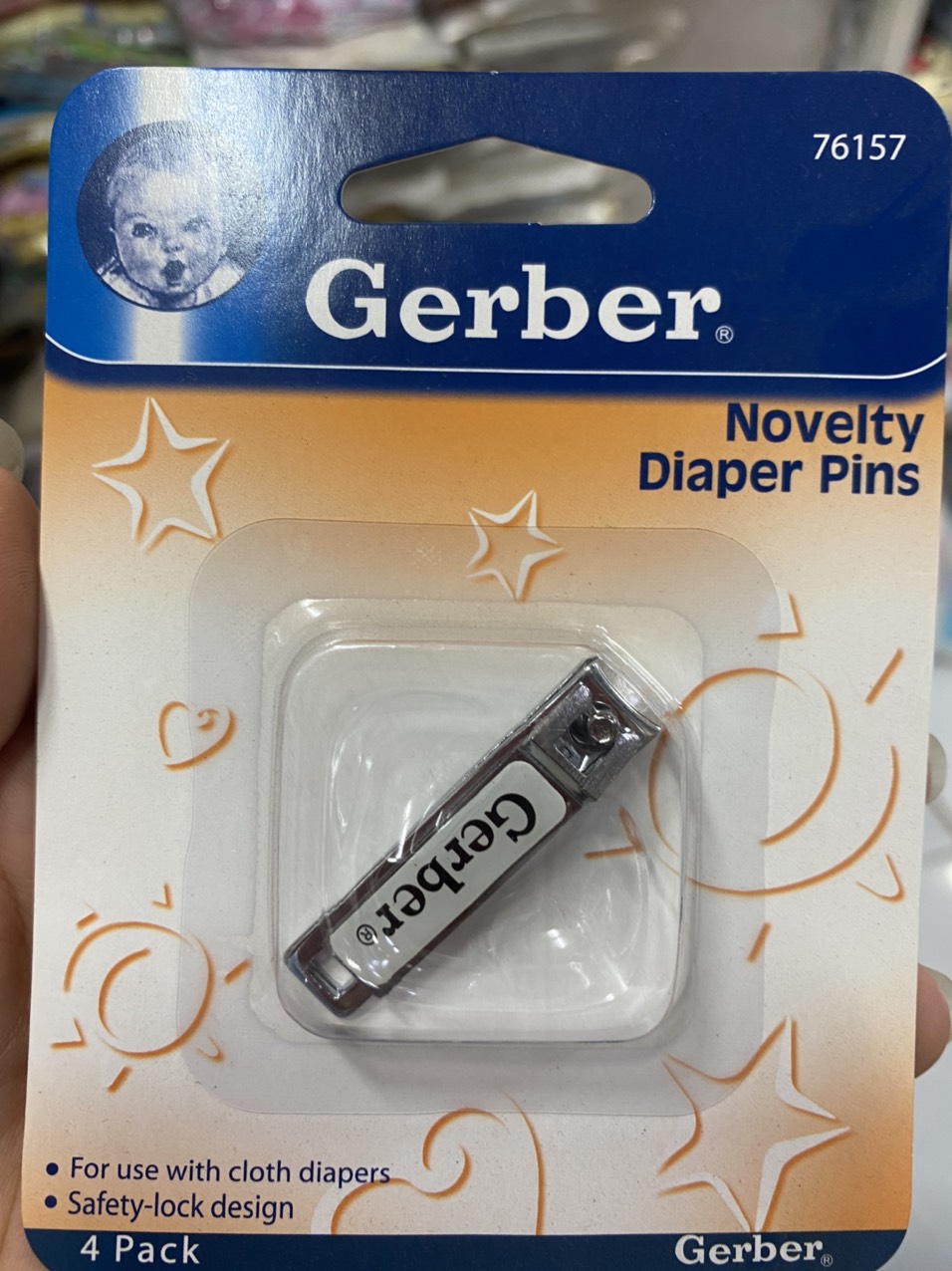 Bấm móng tay Gerber an toàn cho bé