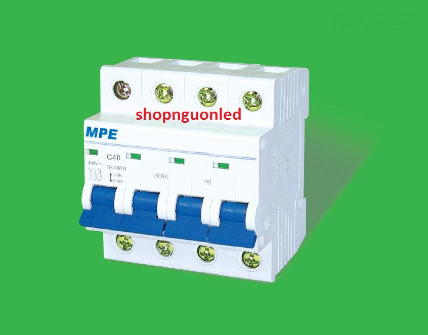 Cầu dao tự động Aptomat 4 Cực (4P) MPE
