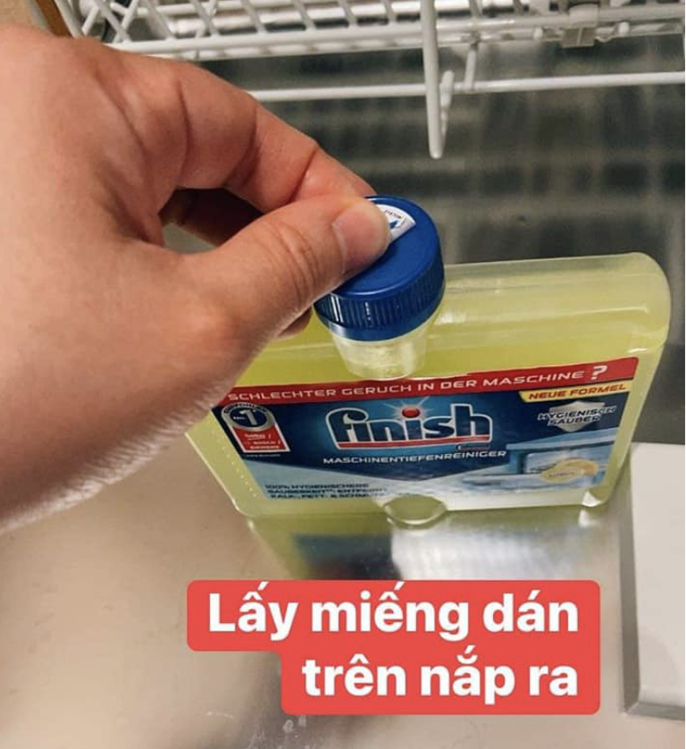 Dung dịch bảo trì -vệ sinh máy rửa chén bát  hàng Đức  ( chai 250 ml )
