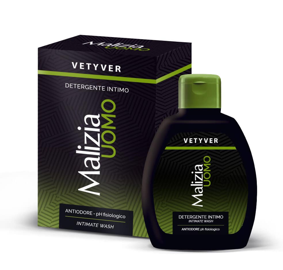 Dung dịch vệ sinh dành cho nam malizia vetyver uomo 200ml