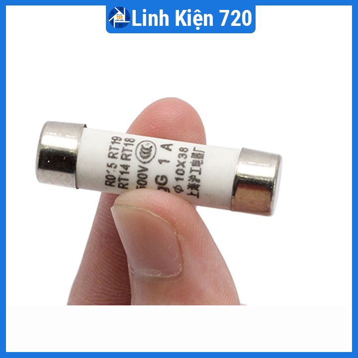 Cầu Chì Sứ 10x38mm 500V dòng