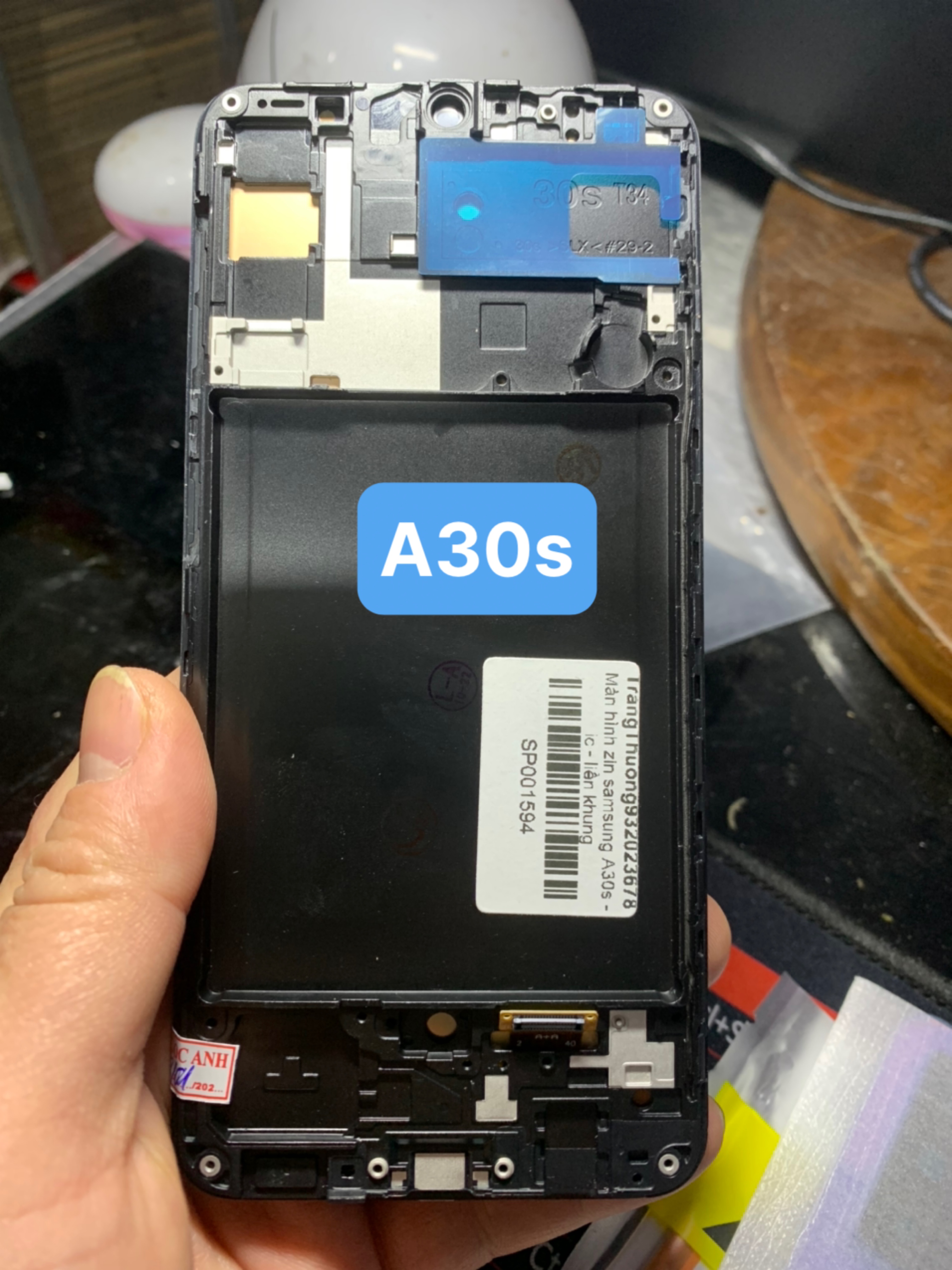 Màn hình zin full bộ oled 2ic Samsung A30s, hàng đã test ok