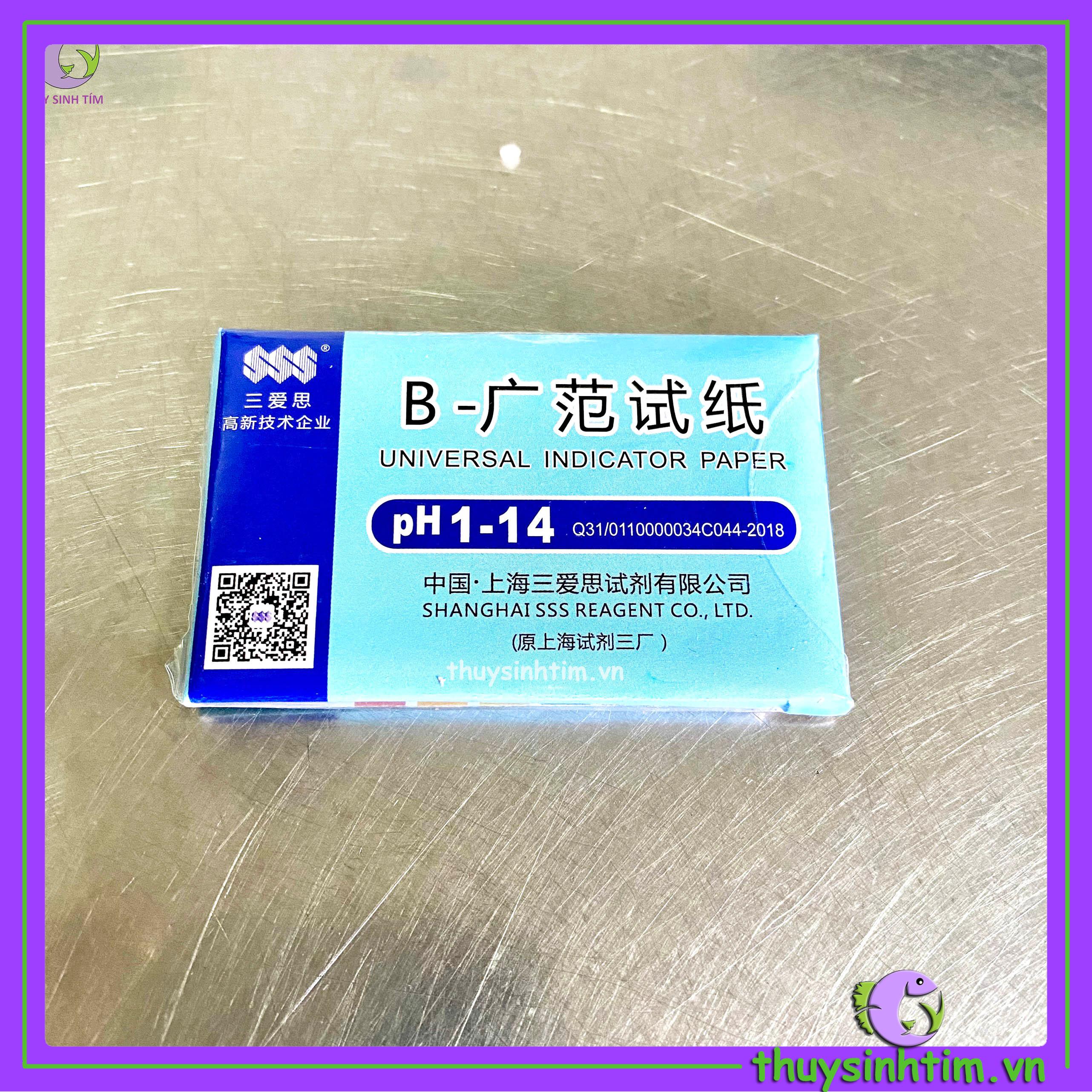 Giấy Đo Nồng Độ pH Của Dung Dịch