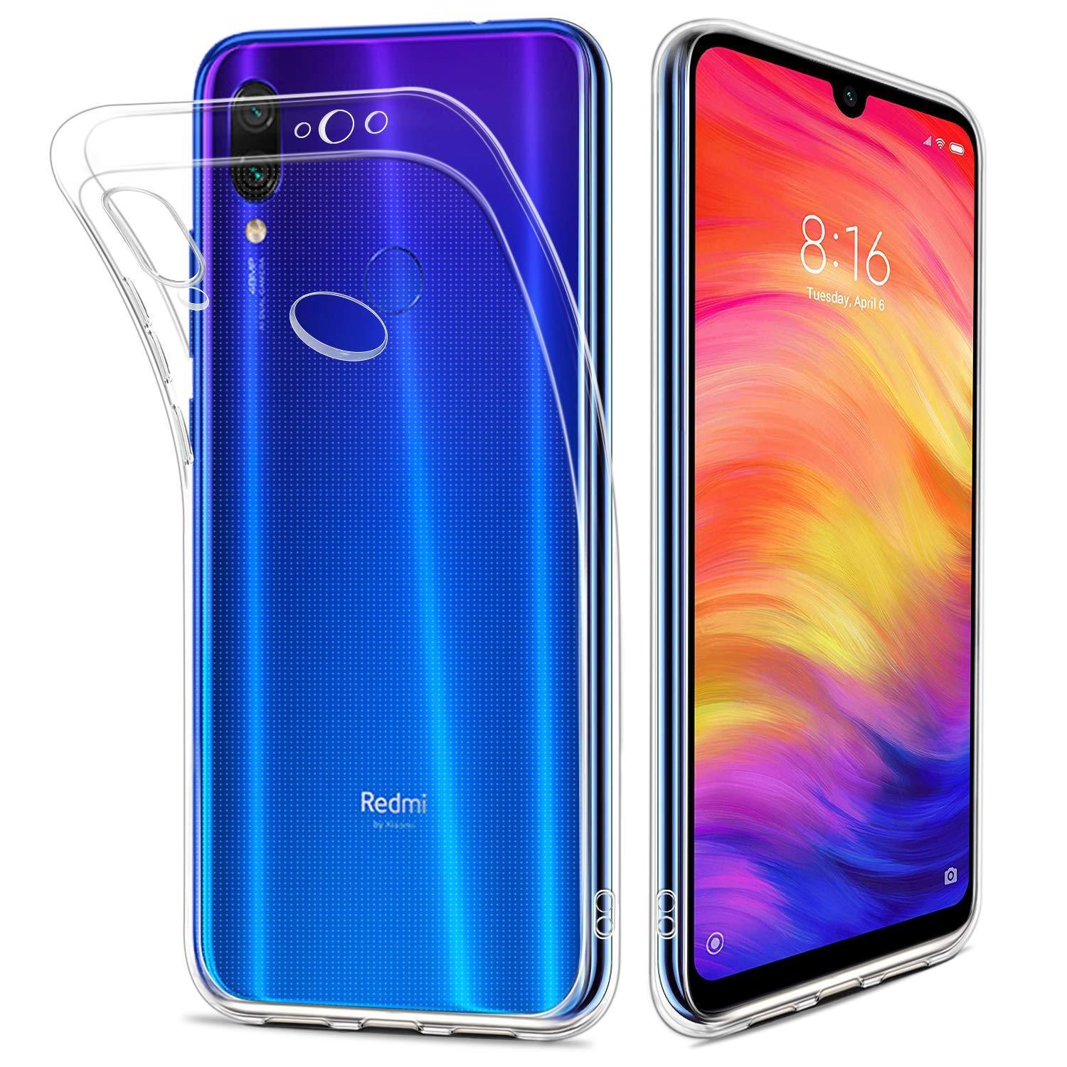 Ốp Dẻo Trong Suốt Cho Xiaomi Redmi Note 7 Loại A+ (trắng trong suốt)