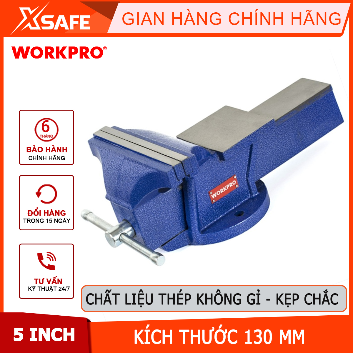 5 inch 130mm workpro-wp233002 case