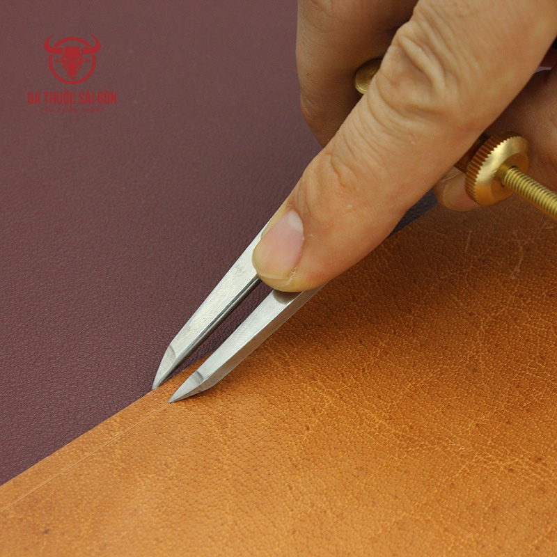 Compa kỹ thuật làm đồ da thủ công - Da Thuộc Sài Gòn - COMPA02-DONG