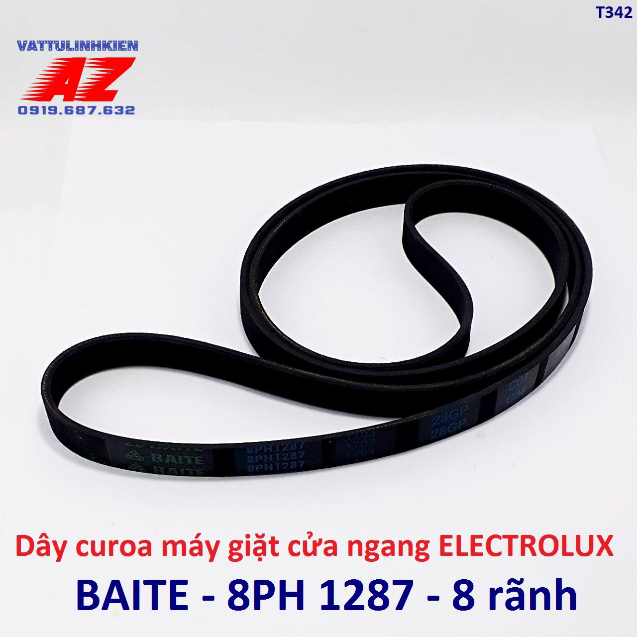 Dây curoa 8PH 1287 - 8 rãnh cho máy giặt cửa ngang Electrolux