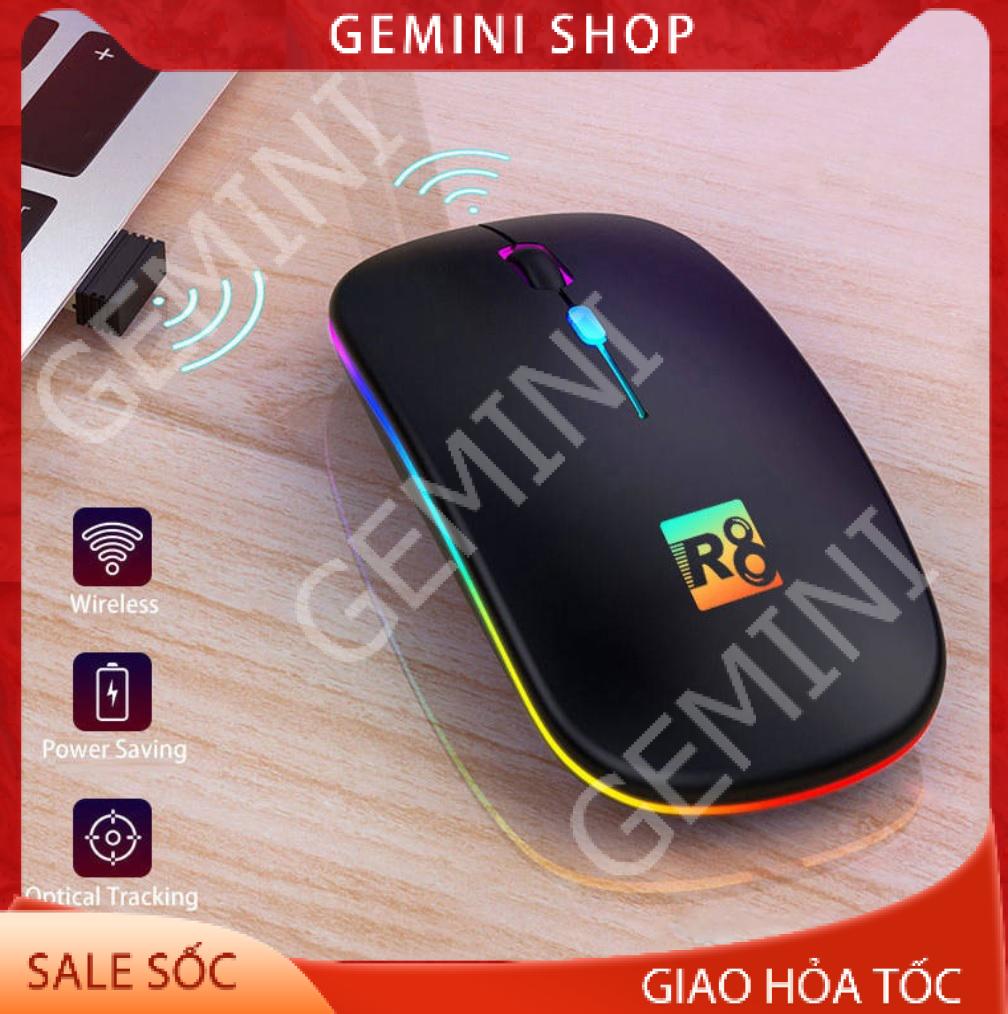 Chuột không dây PIN SẠC 1600 dpi R8
