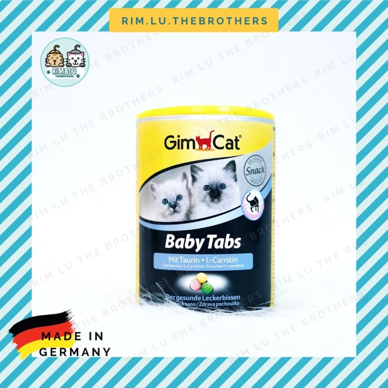 ✇∈✸ gigilove shop Vitamin dinh dưỡng GimCat Baby Tabs cho mèo - 240 viên