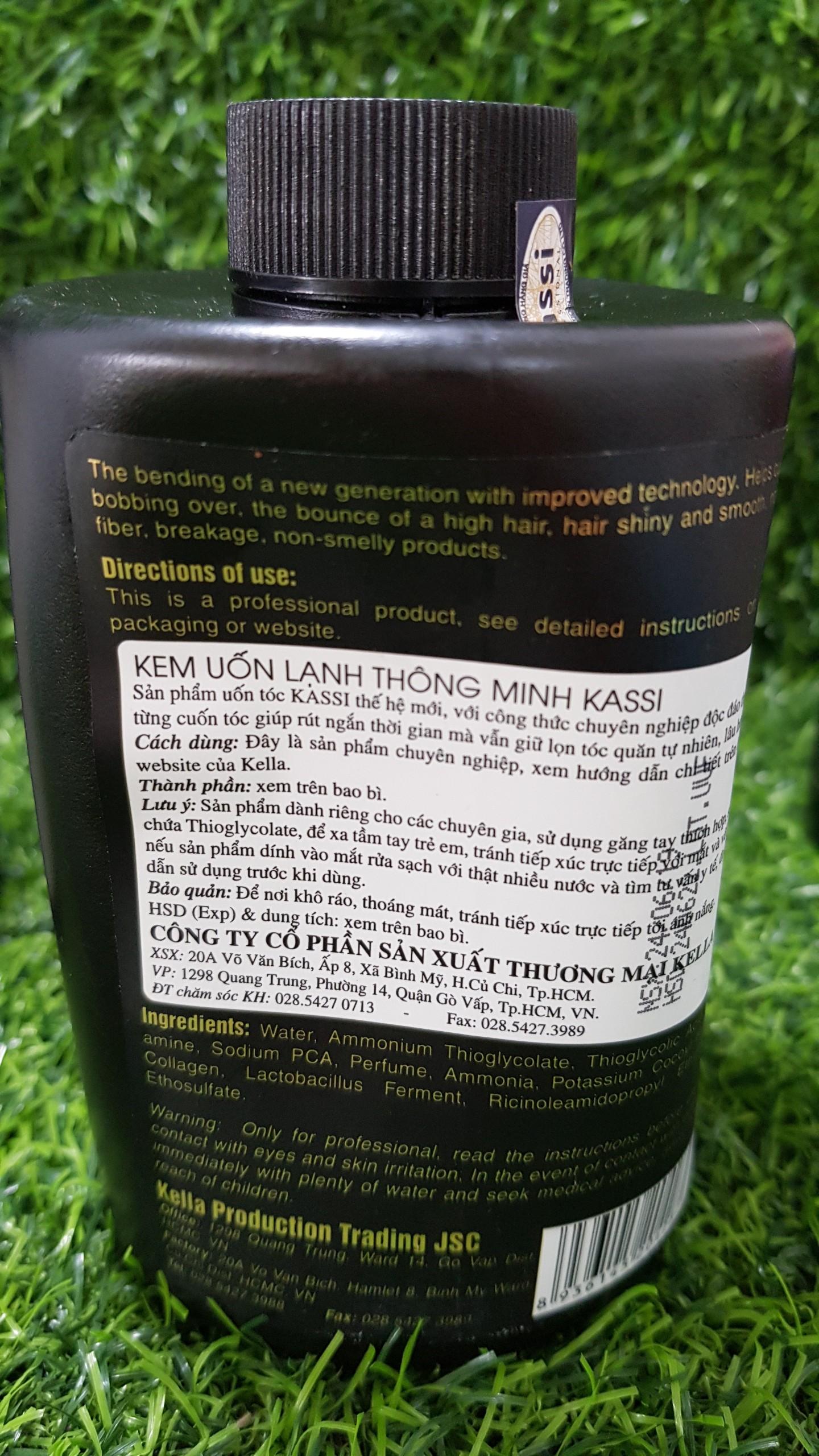 Bộ kem uốn Kassi Professional 500ml x 2
