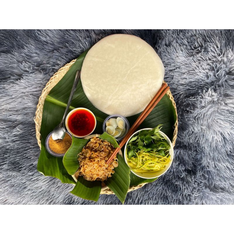 (Đóng set theo yêu cầu) Bánh Tráng Bơ Muối Hành Phi , Bánh Tráng Chấm Sate Hành Phi