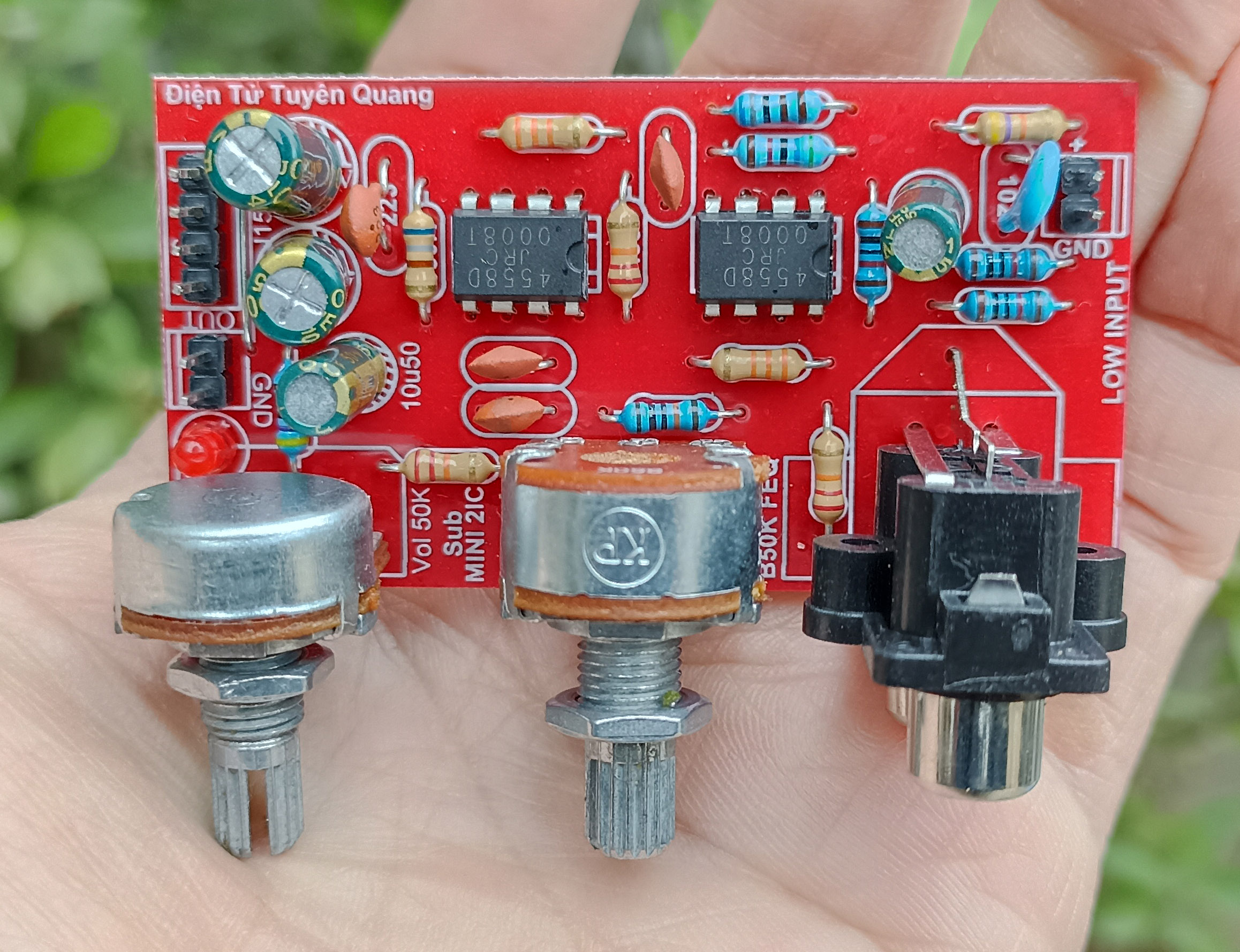 Mạch lọc sub Mini sB.L bản rút gọn (Lọc rất sạch)
