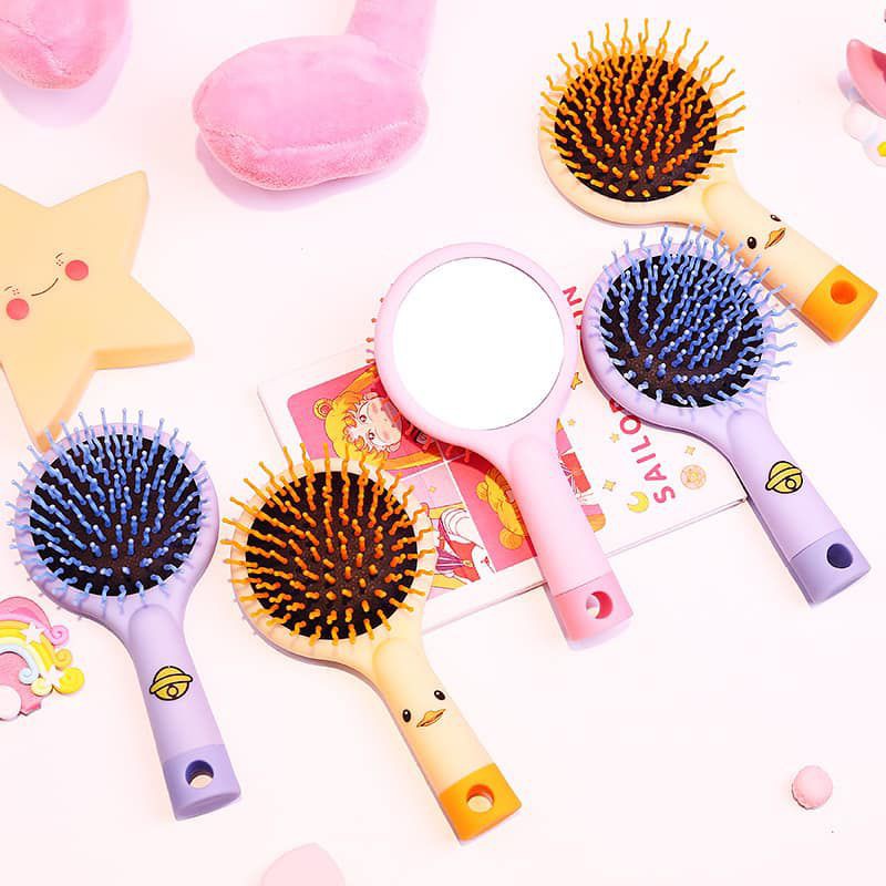 Lược chải tóc chuyên dụng dành cho tóc giả tóc dùng trong Salon kèm gương