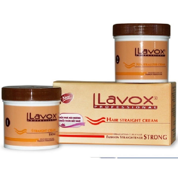 THUỐC DUỖI TÓC LAVOX CAM 500mlx2