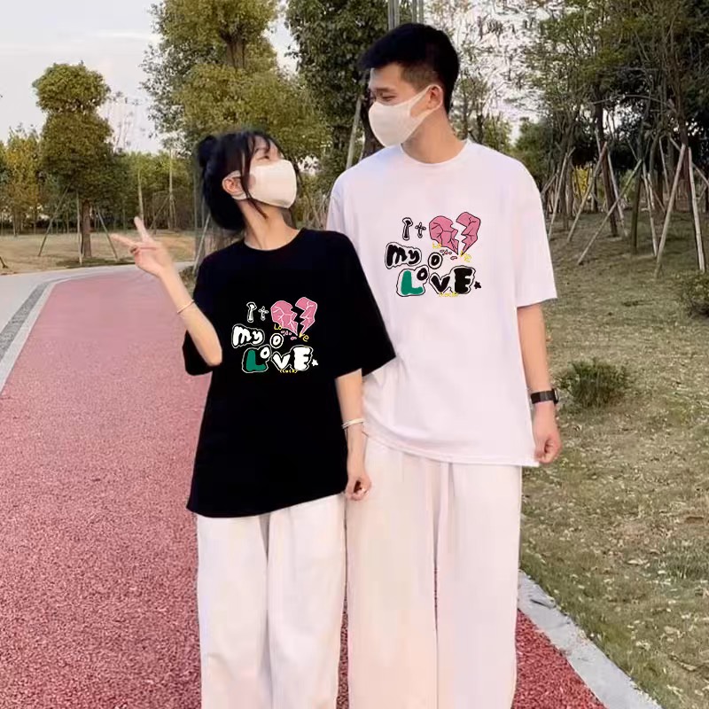 Áo đôi tim My Love Đôi dành riêng cho các cặp đôi yêu nhau