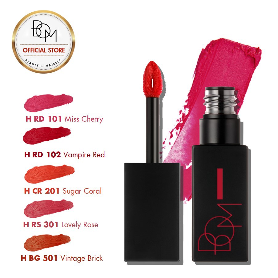 [6-11/12 VOUCHER GIẢM 8%]Son Kem BOM Matt Holic Tint
