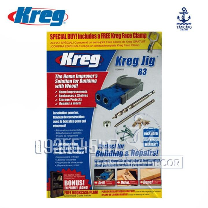 Combo khoan chéo kẹp nhanh K3 Kreg