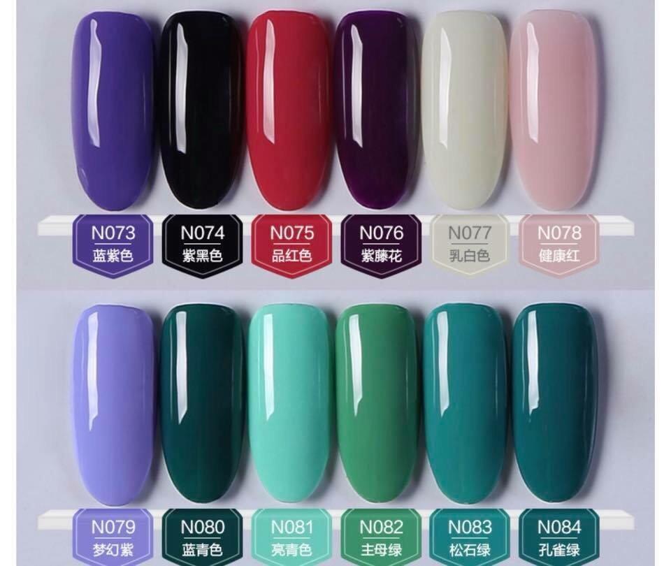 Sơn gel mini mã từ 121-160