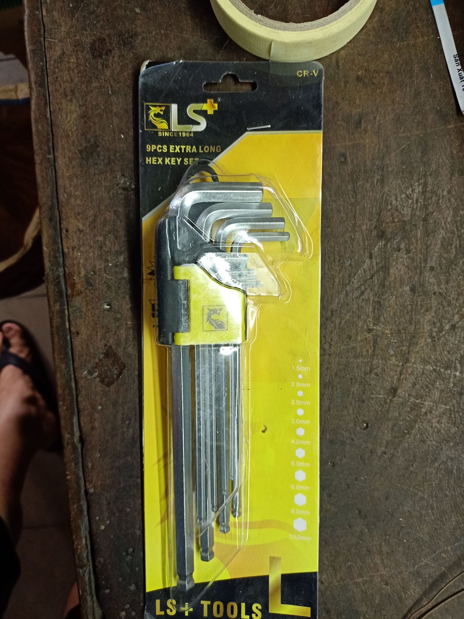 BỘ LỤC GIÁC BÔNG LS+ 9 MÓN