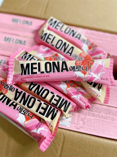 KEM TRÁI CÂY MELONA BINGGRAE HÀN QUỐC