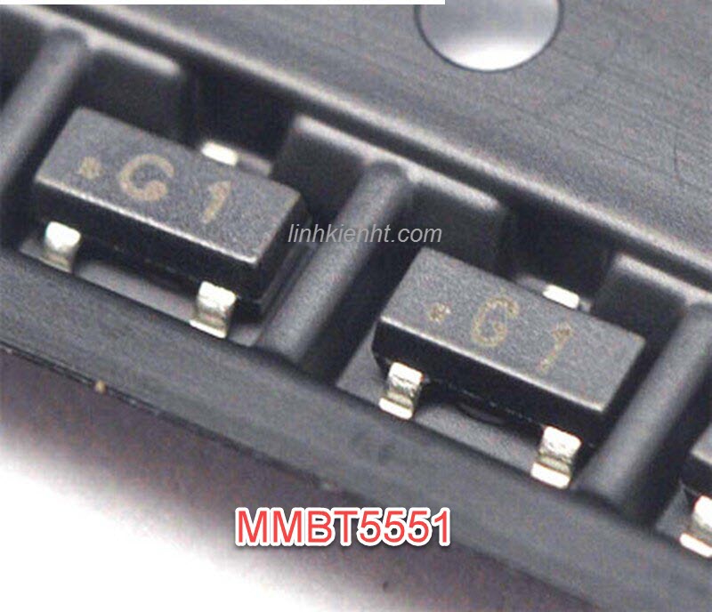 100con transitor npn 2n5551 g1 0.6a 160v sot-23 2n5551 dán
