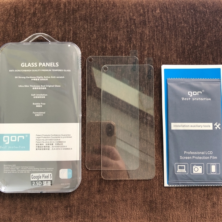 2 Cường lực Pixel 5 loại tốt Gor (Không full)