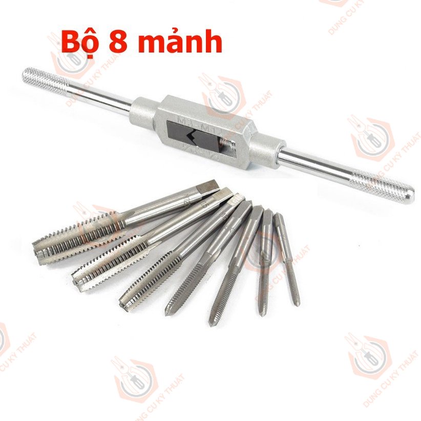 Bộ Taro tạo ren ốc trong 8 trong 1 _