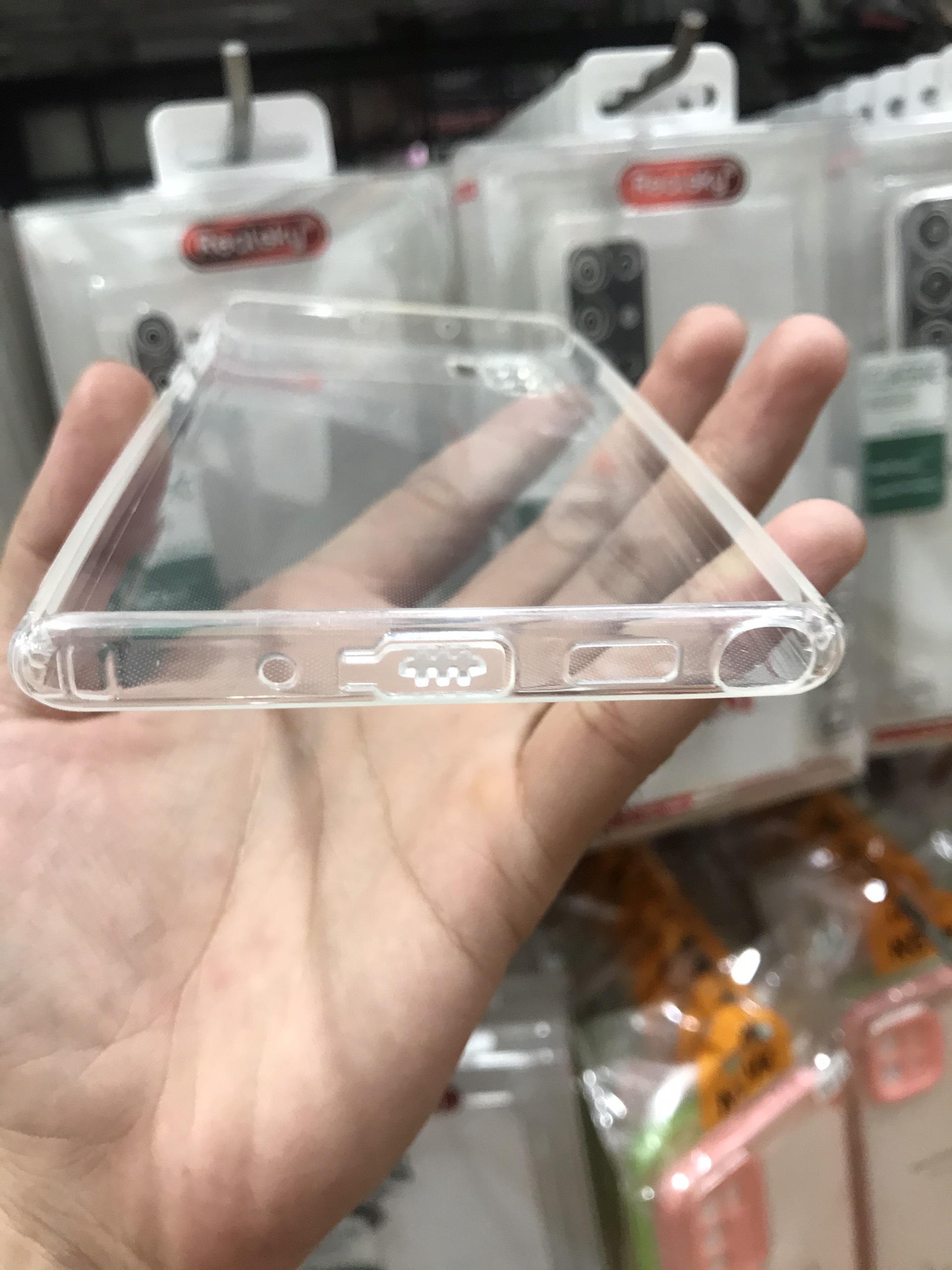 Ốp Trong Samsung Note 20 , Note 20 Ultra , Note 10 Plus , Note 10 , Note 9 , Note 8 Chính Hãng RealSky Có Che Chân Sạc