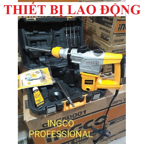 Máy khoan đục bê tông 1050w ingco rh10508