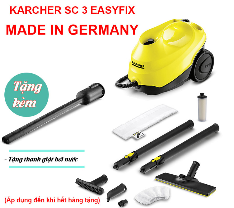 [HCM]Máy làm sạch bằng hơi nước Karcher SC 3 EasyFix (1.513-110.0)