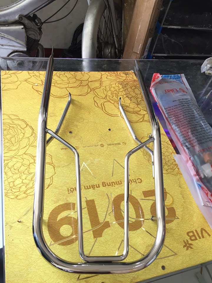 baga sau cho xe 67 (kiểu chaly 84) -Inox