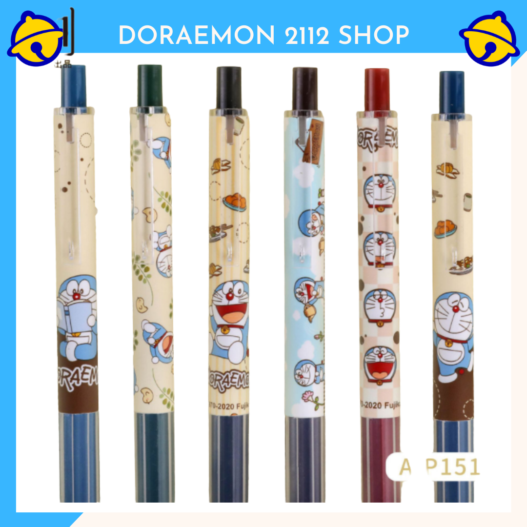 Bút bi Doraemon dễ thương ngòi 0.5 mm