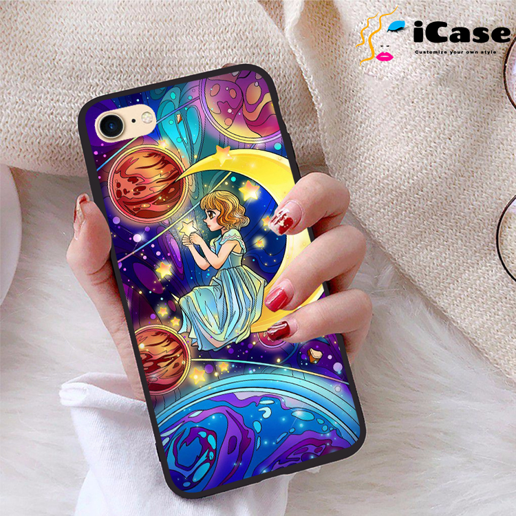 Ốp lưng iPhone 7 viền dẻo TPU BST Purple
