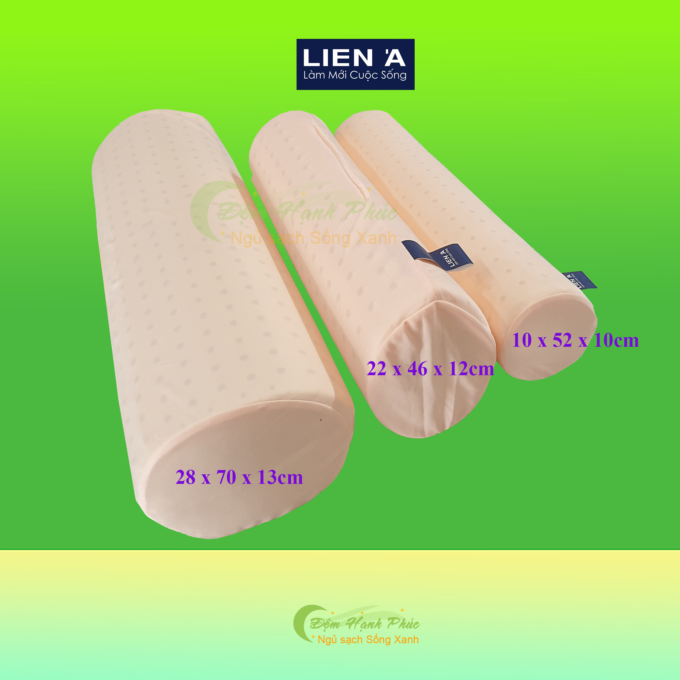 Gối Ôm Trẻ Em Cao Su Liên Á Bolster