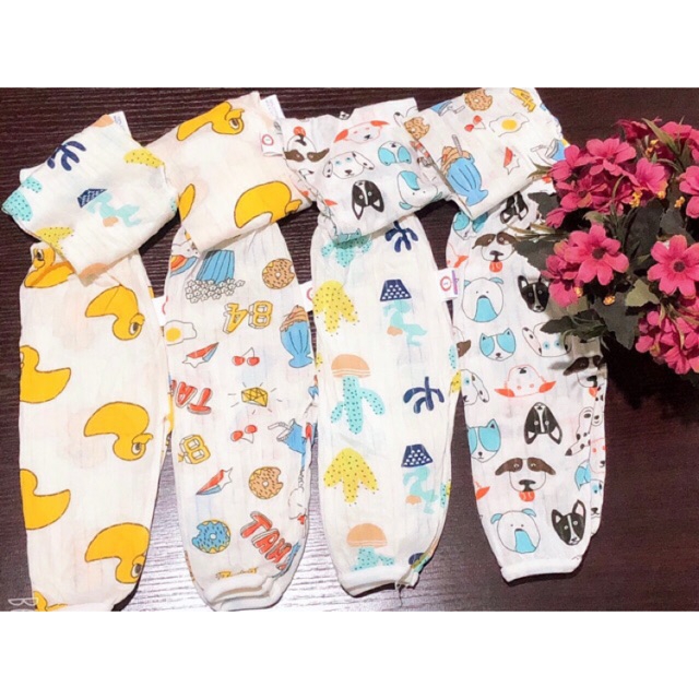 Combo 10 quần chục cotton giấy dài ( KÈM QUÀ TẶNG )