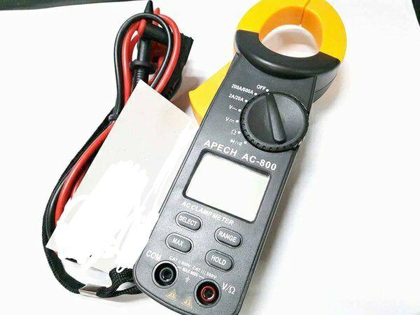 [HCM]Ampe kìm đo dòng AC điện tử APECH AC-800 (600A)